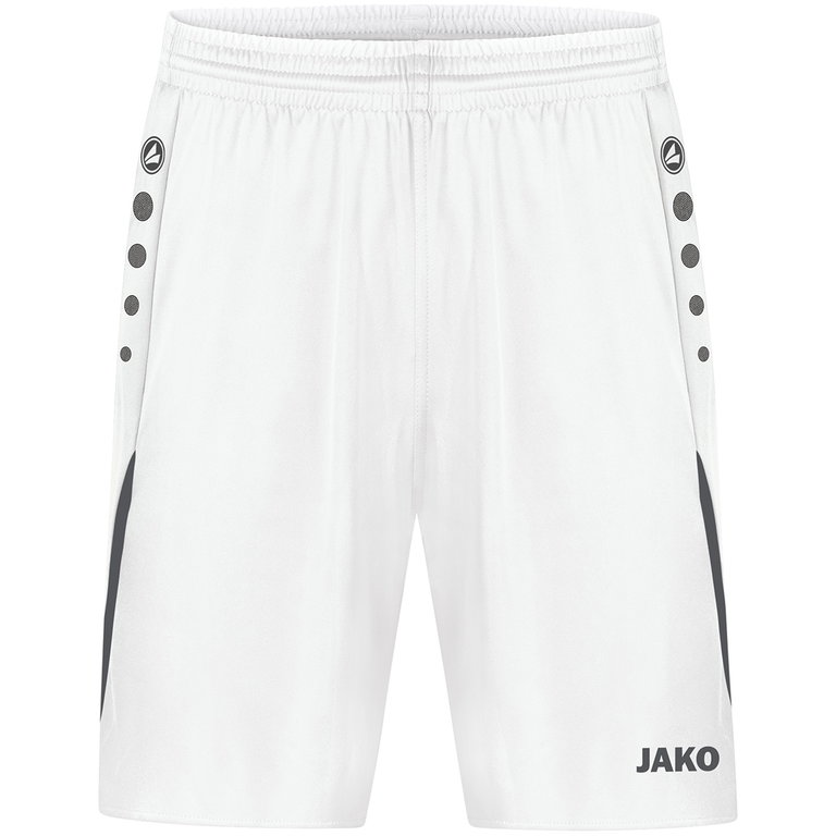 JAKO Sports Shorts Short Challenge (Polyester Interlock, without inner slip) short white Boys